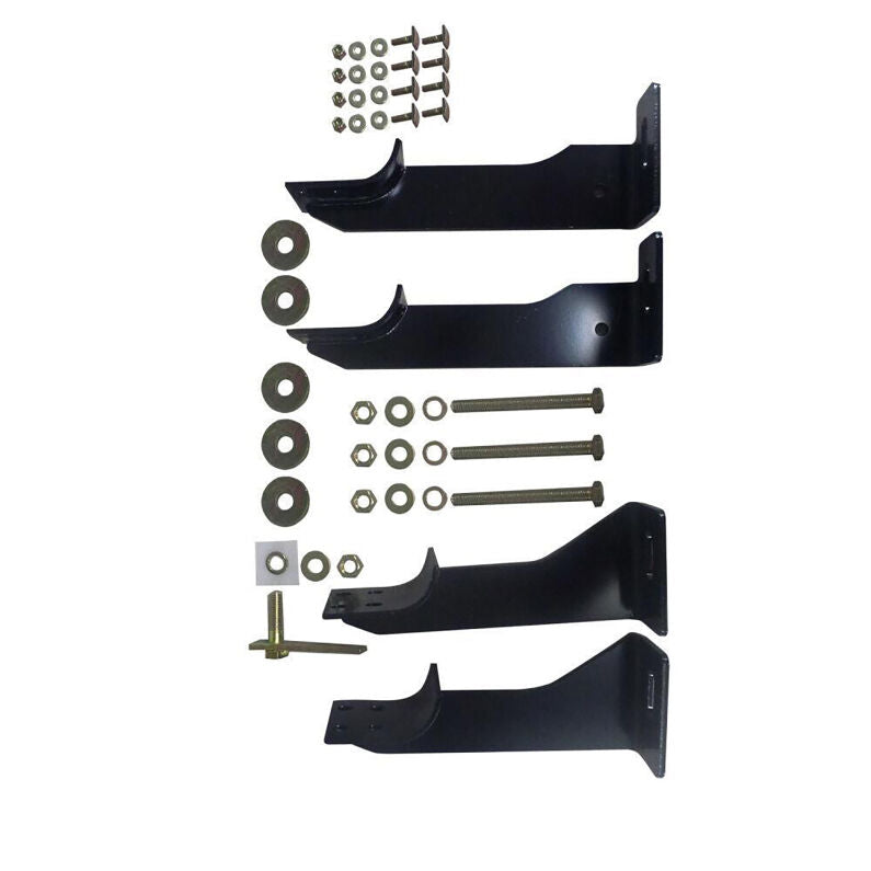 Westin 27-1725 Running Board Mount Kit for 2007-2021 Toyota Tundra Double Cab/CrewMax Black