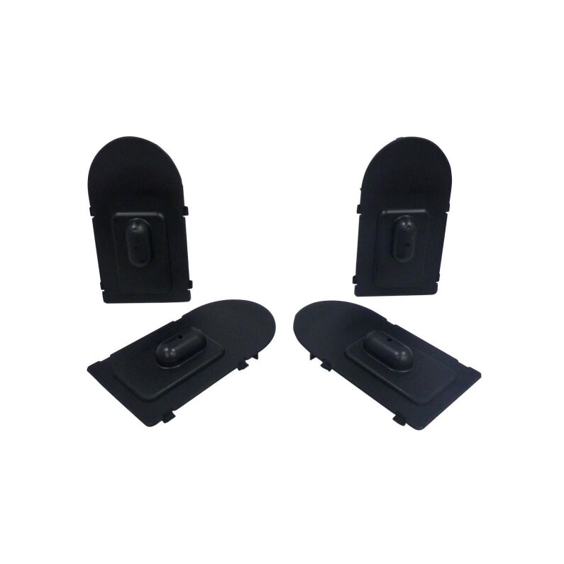 Westin 27-9902 Step Board Black Plastic Light Cavity Cover (Set of 2) Black