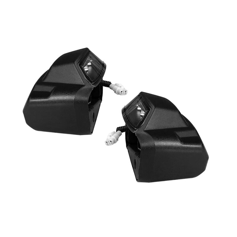 Westin 28-51003 R5 LED Light Kit 4 End Caps Integrated LED Lights with Wiring Harness Black