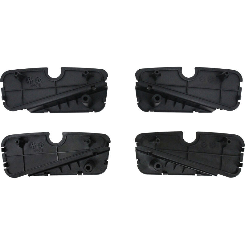 Westin 28-51003 R5 LED Light Kit 4 End Caps Integrated LED Lights with Wiring Harness Black
