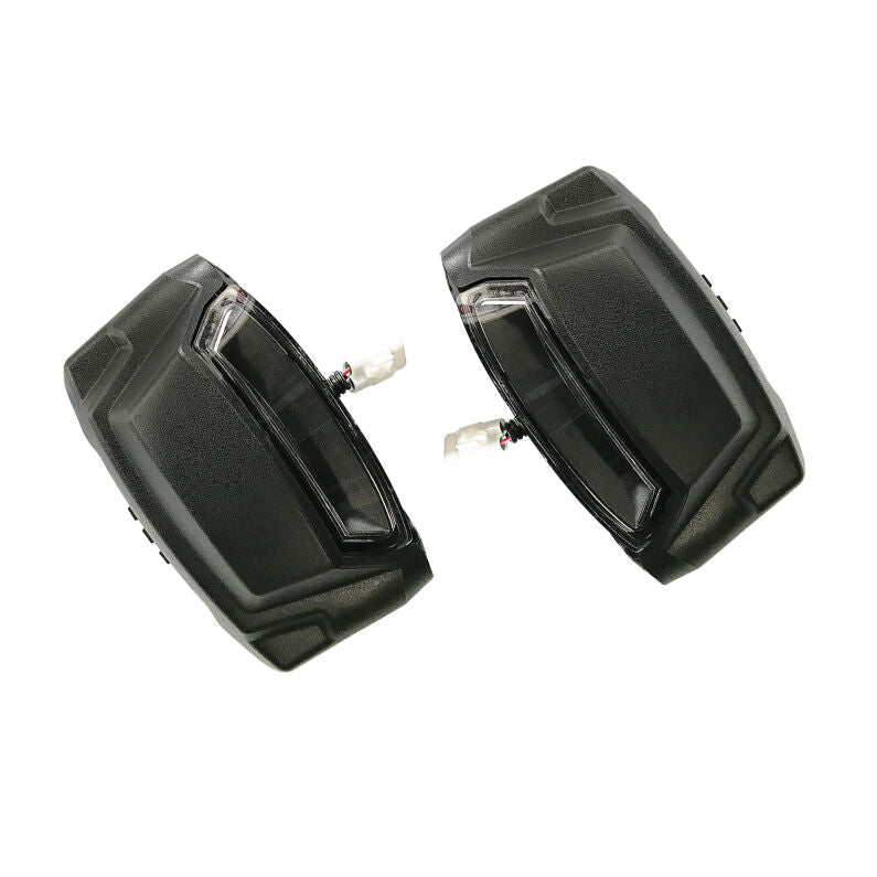 Westin 28-51003 R5 LED Light Kit 4 End Caps Integrated LED Lights with Wiring Harness Black