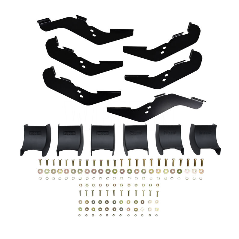 Westin 28-51285 R5 Nerf Step Bars for 2019-2023 Ford Ranger SuperCab Black