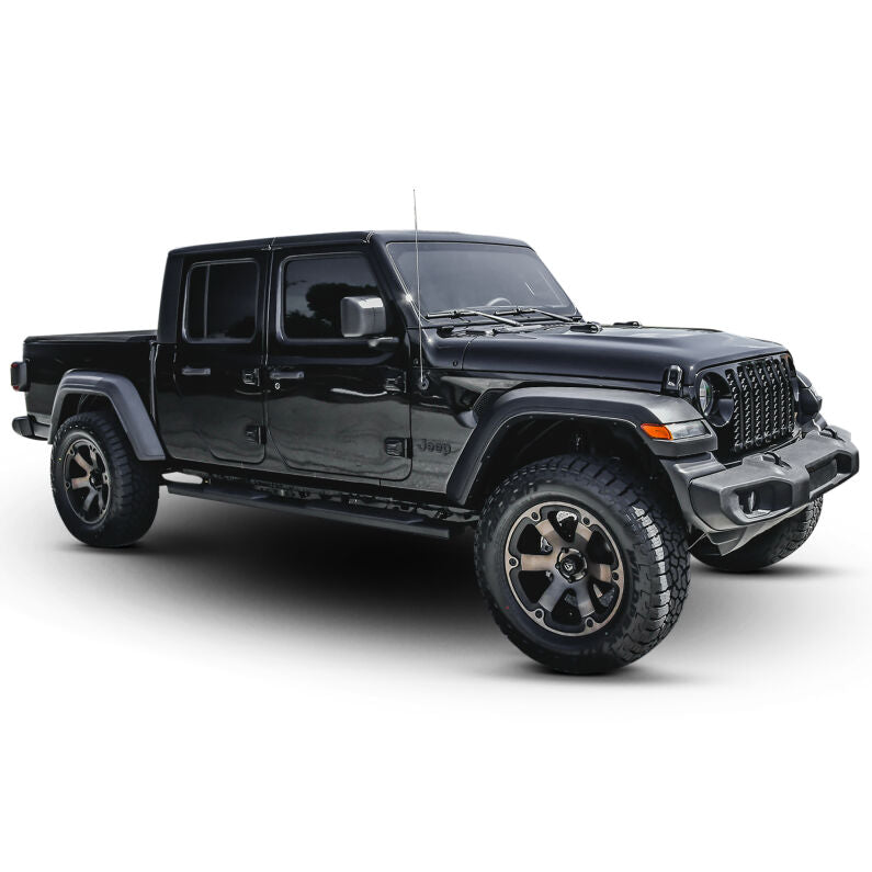 Westin 28-51325 R5 Nerf Step Bars for 2020-2026 Jeep Gladiator Textured Black