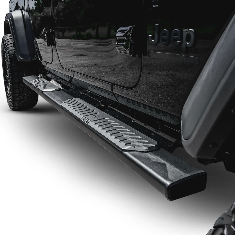 Westin 28-51325 R5 Nerf Step Bars for 2020-2026 Jeep Gladiator Textured Black