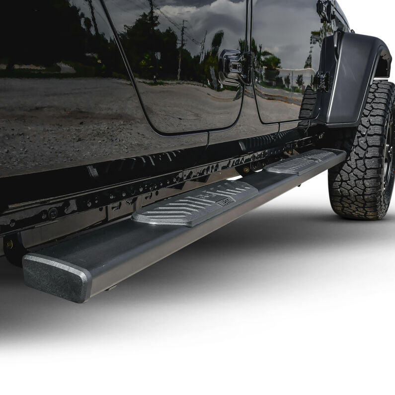 Westin 28-51325 R5 Nerf Step Bars for 2020-2026 Jeep Gladiator Textured Black