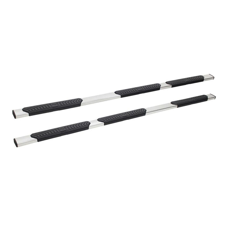 Westin 28-534570 R5 M-Series Wheel to Wheel Nerf Step Bars Polished Stainless Steel for 2007-2019 Chevrolet/GMC