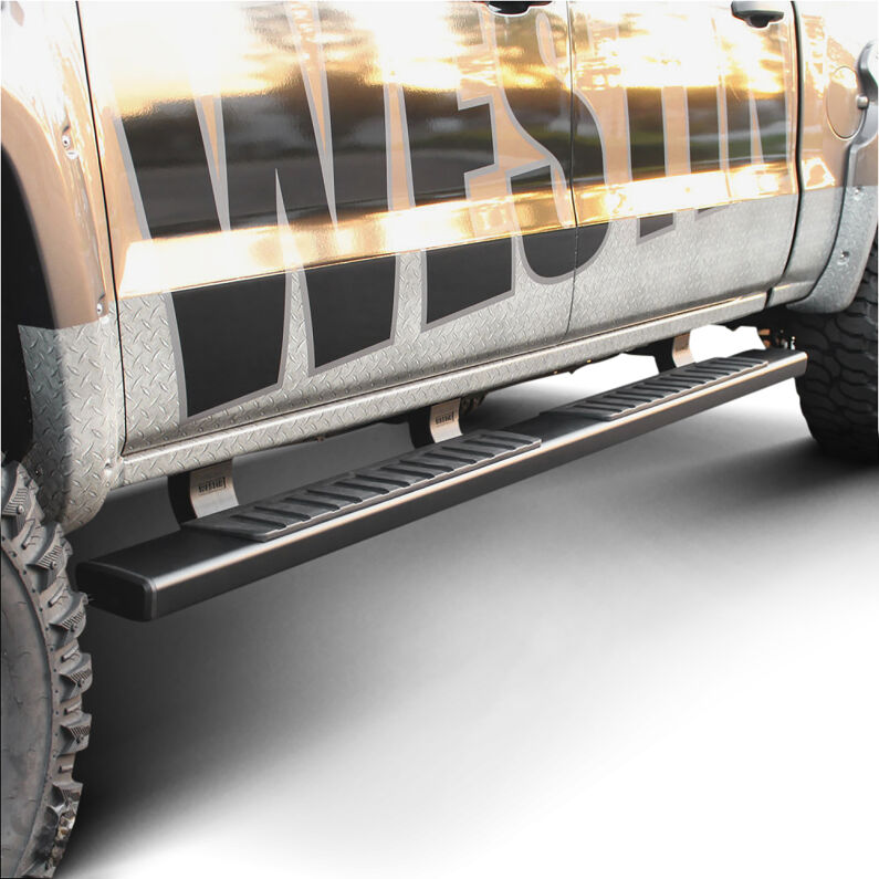 Westin 28-71015 R7 Nerf Step Bars for 2015-2026 Chevrolet Colorado / GMC Canyon Crew Cab Black