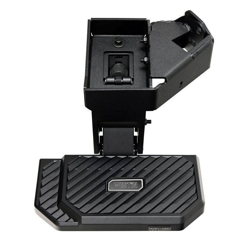 Westin 29-40075 Manual Retractable Bed Step for 2016-2023 Toyota Tacoma Black