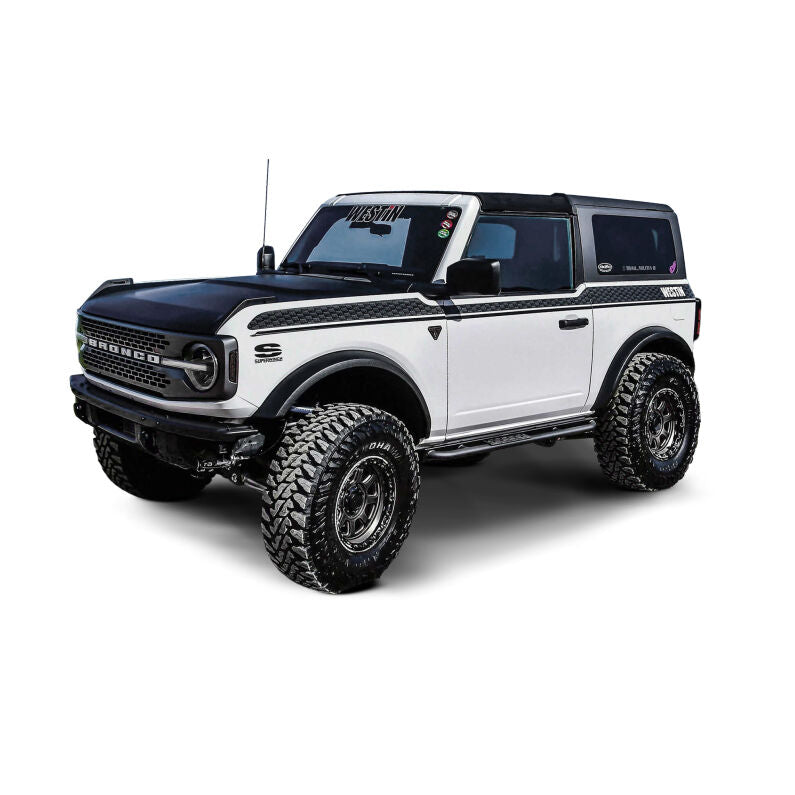 Westin 42-14185 XTS Rock Slider for 2021-2026 Ford Bronco 2 Door Textured Black
