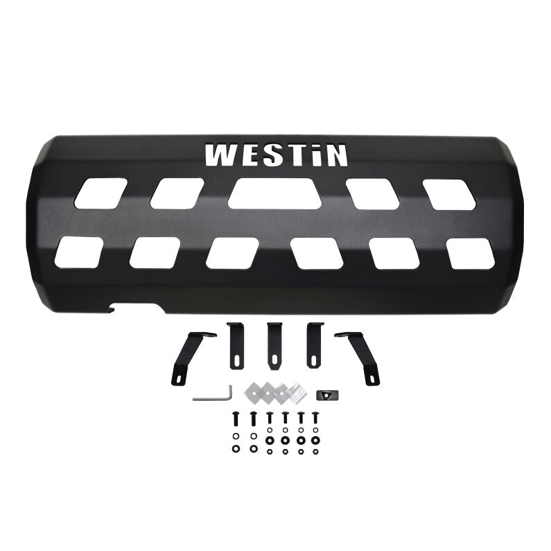 Westin 42-21105 Skid Plate for 2018-2026 Jeep Wrangler JL Muffler Textured Black