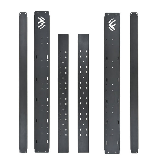 Westin 51-30015 Overland Cargo Rails 57 in Textured Black