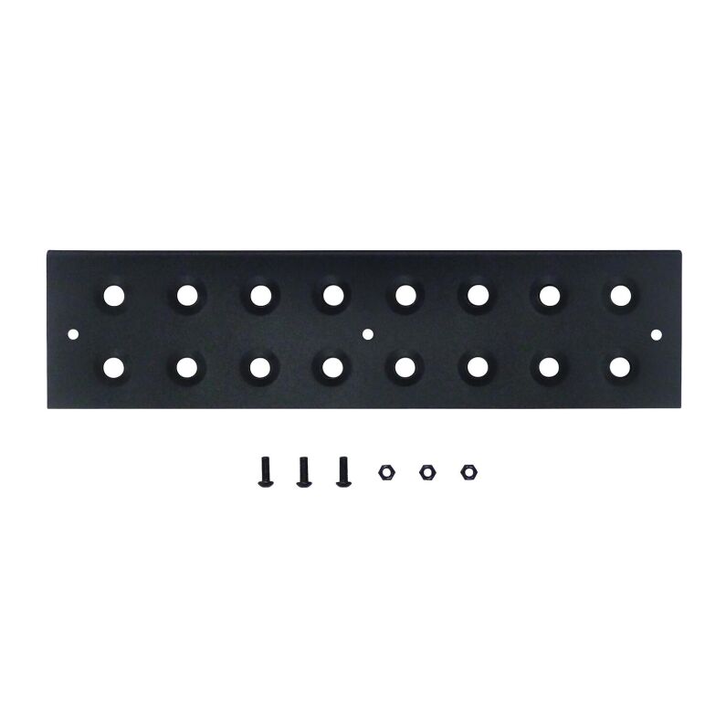 Westin 56-10001 Replacement service kit includes 15.5 inch die stamped step pad and fasteners Black