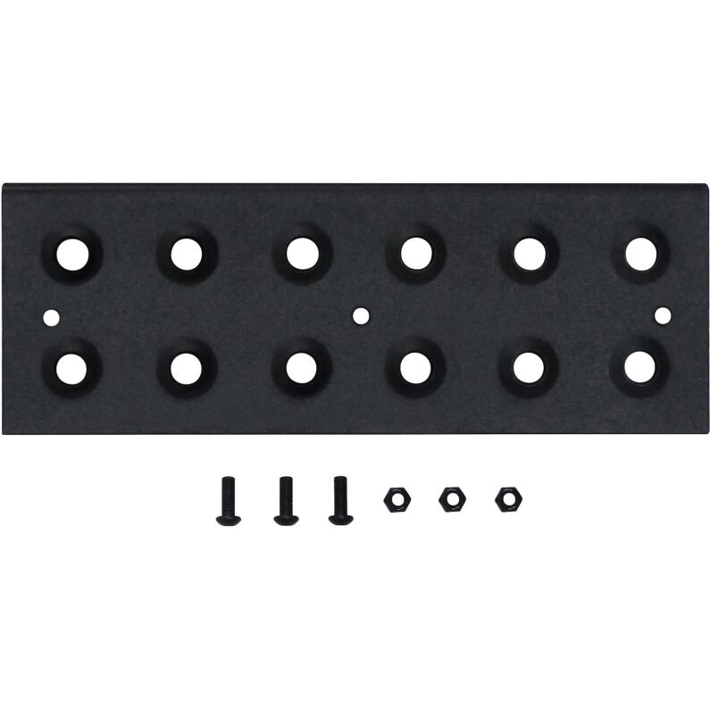 Westin 56-10002 Replacement service kit includes 11 inch die stamped step pad and fasteners Black