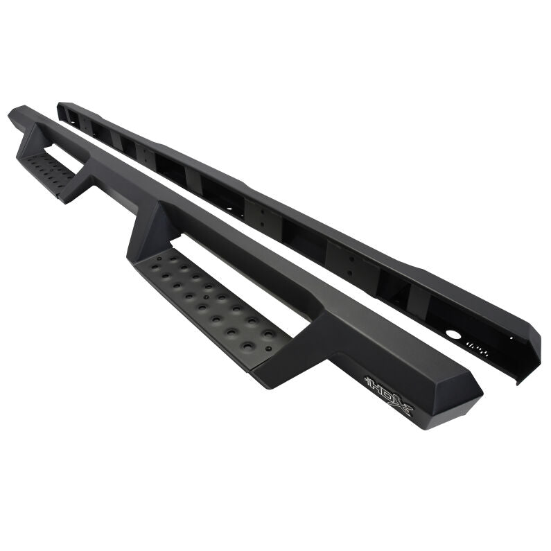 Westin 56-13245 HDX Drop Nerf Step Bars for 2007-2021 Toyota Tundra Double Cab Textured Black