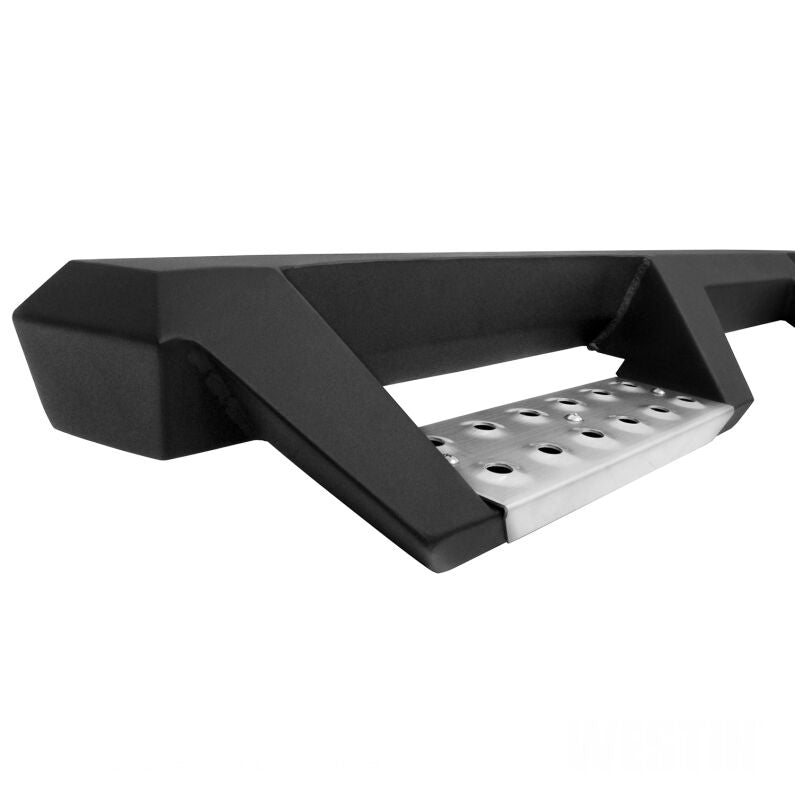 Westin 56-132952 HDX Stainless Drop Nerf Bars for 2007-2018 Jeep Wrangler JKU 4-Door. Textured Black