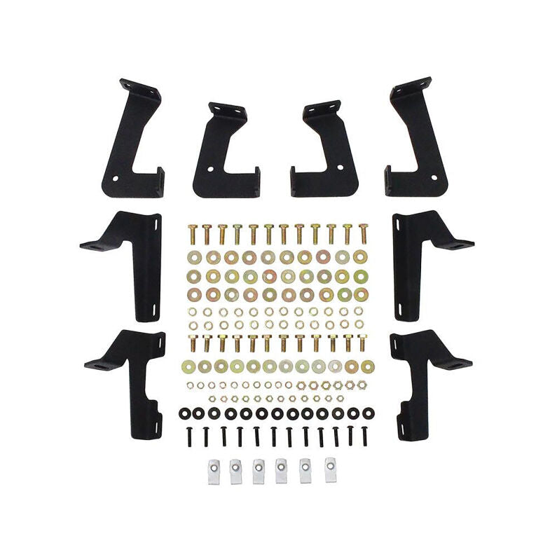 Westin 56-13315 HDX Drop Nerf Step Bars for 2007-2018 Jeep Wrangler 2Dr Textured Black