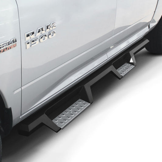 Westin 56-135652 HDX Stainless Drop Nerf Step Bars for 2009-2026 Ram 1500 Crew Cab Textured Black
