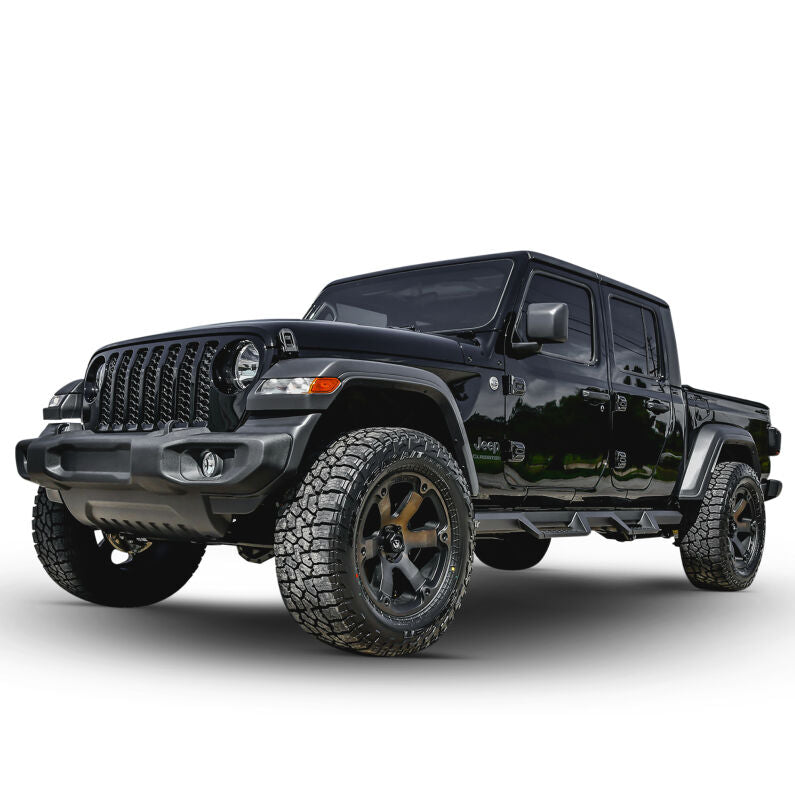 Westin 56-14165 HDX Drop Nerf Step Bars for 2020-2026 Jeep Gladiator Textured Black