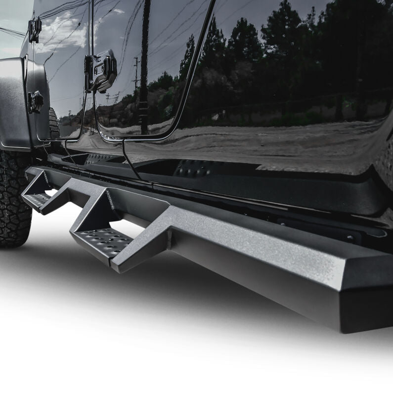 Westin 56-14165 HDX Drop Nerf Step Bars for 2020-2026 Jeep Gladiator Textured Black