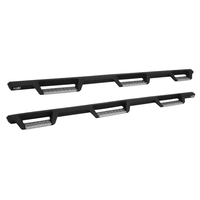Westin 56-5343252 HDX Stainless Drop Wheel to Wheel Nerf Bars for 2009-2024 Dodge/Ram Textured Black