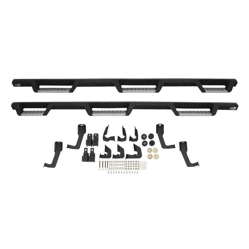 Westin 56-5343252 HDX Stainless Drop Wheel to Wheel Nerf Bars for 2009-2024 Dodge/Ram Textured Black
