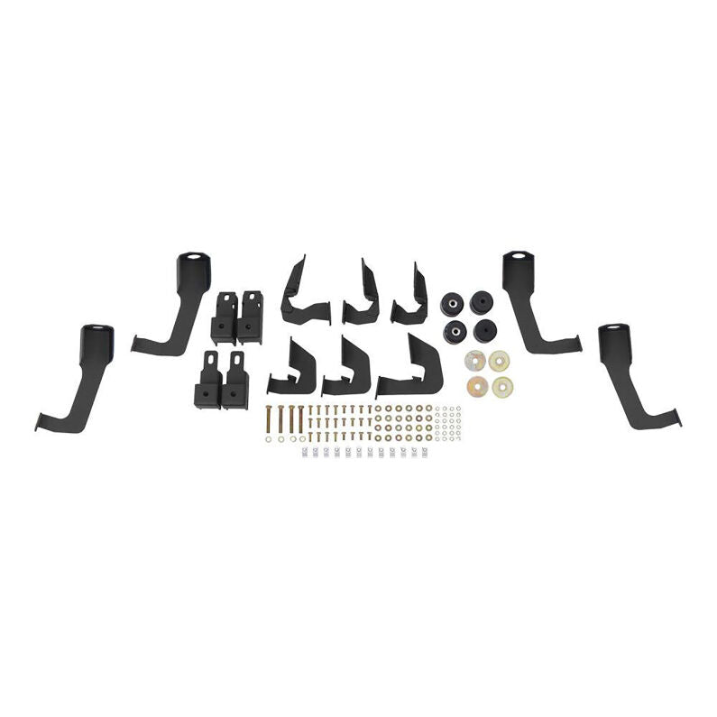 Westin 56-5343252 HDX Stainless Drop Wheel to Wheel Nerf Bars for 2009-2024 Dodge/Ram Textured Black