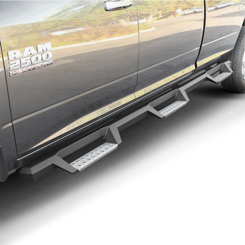 Westin 56-5343352 HDX Nerf Bars for 2011-2018 Ram 2500/3500 Crew Cab Textured Black