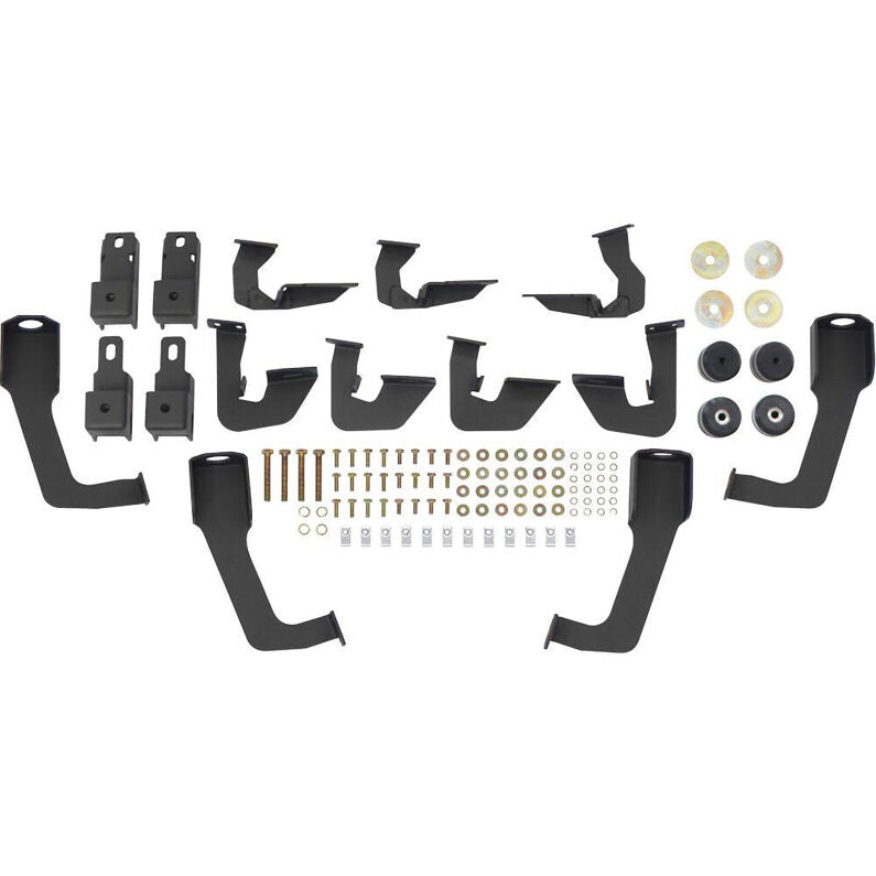 Westin 56-5345852 HDX Nerf Step Bars for 2007-2019 Chevrolet Silverado / GMC Sierra Textured Black