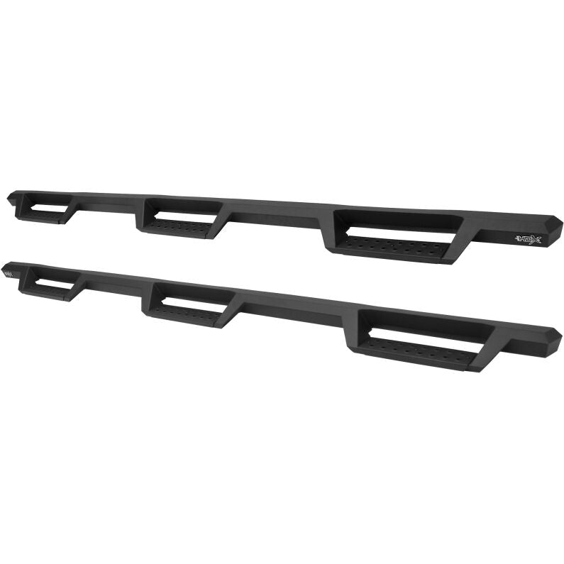 Westin 56-534585 HDX Nerf Step Bars for 2007-2019 Chevrolet Silverado / GMC Sierra Crew Cab Black
