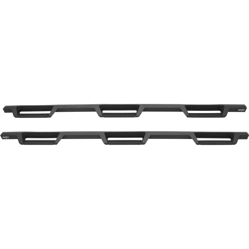 Westin 56-534585 HDX Nerf Step Bars for 2007-2019 Chevrolet Silverado / GMC Sierra Crew Cab Black