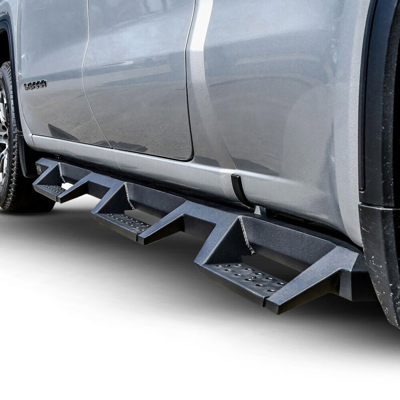 Westin 56-534715 HDX Drop Wheel to Wheel Nerf Bars for 2019-2026 Chevrolet Silverado / GMC Sierra