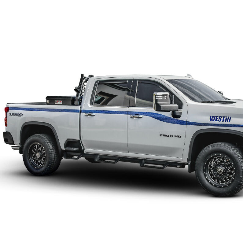 Westin 56-534765 HDX Wheel to Wheel Nerf Bars for 2020-2026 Chevrolet Silverado GMC Sierra Crew Cab