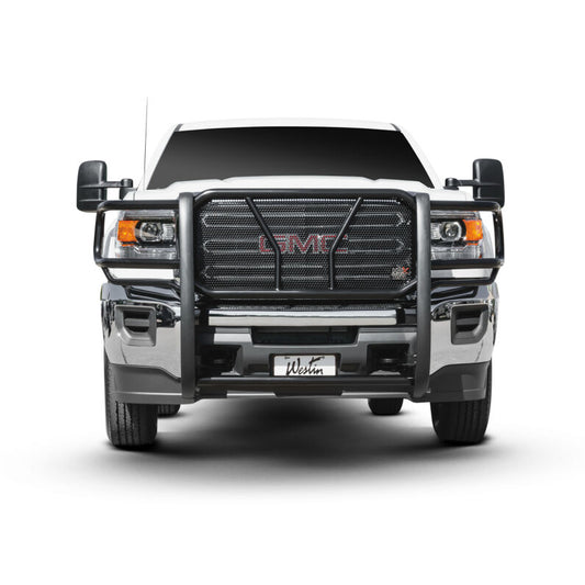 Westin 57-3665 HDX Grille Guard for 2011-2014 GMC Sierra 2500/3500 Black