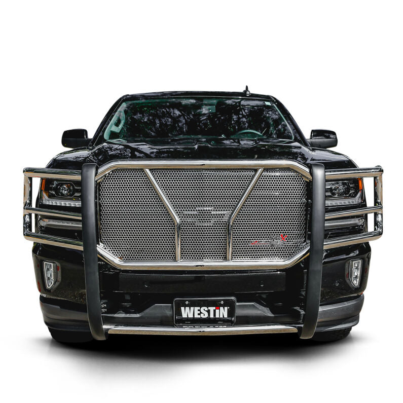 Westin 57-3870 HDX Grille Guard for 2016-2019 Chevrolet Silverado 1500 Stainless Steel
