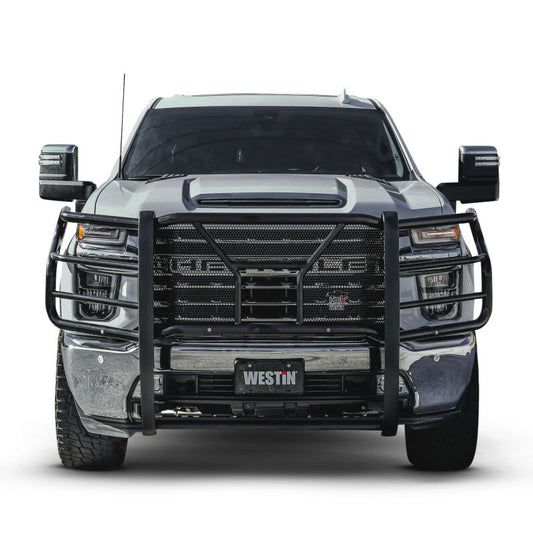 Westin 57-3995S HDX Grille Guard for 2020-2026 Chevrolet Silverado 2500/3500 Black