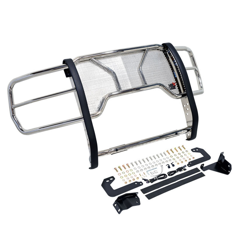 Westin 57-4100 HDX 1 Piece Grille Guard Polished for 2023-2026 Ford F-250 / F-350 / F-450 / F-550/F-600