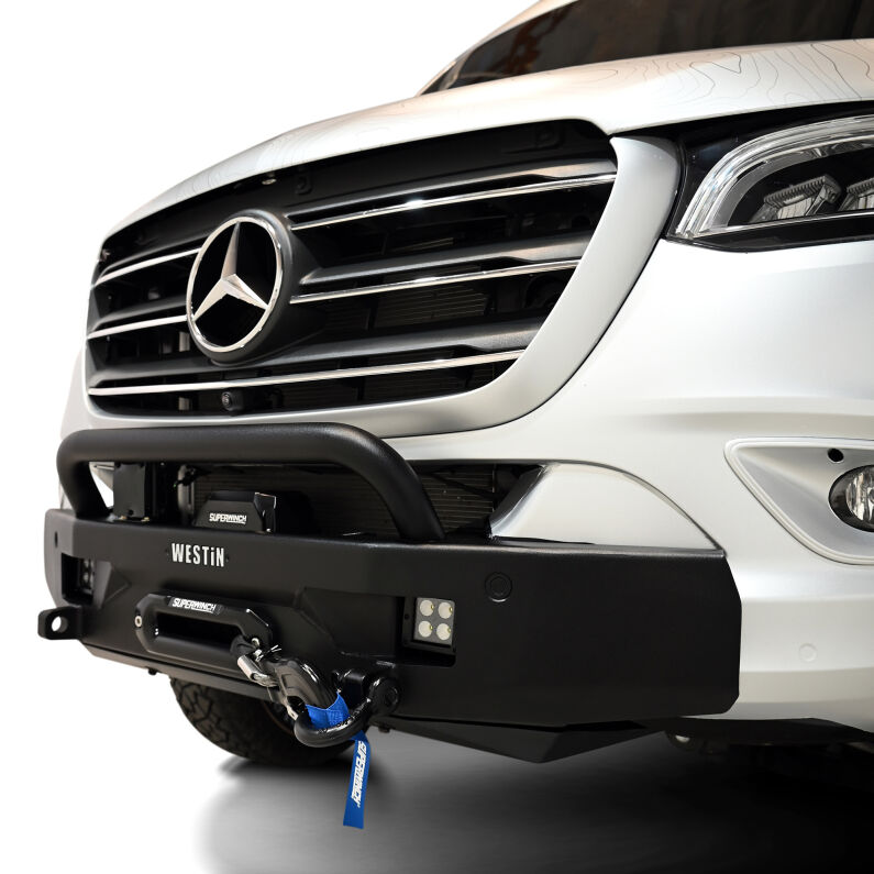 Westin 58-311295 Pro-Series Mid Width Front Bumper for 2019-2026 Mercedes-Benz