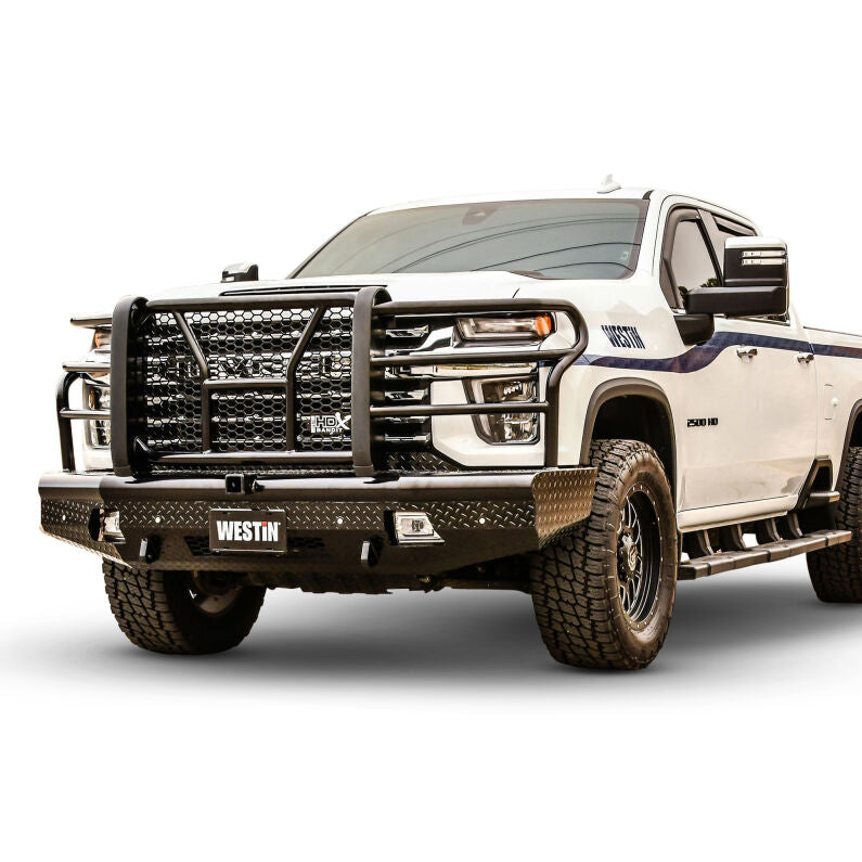 Westin 58-31185 HDX Bandit Front Bumper for 2020-2023 Chevrolet 2500/3500 Black