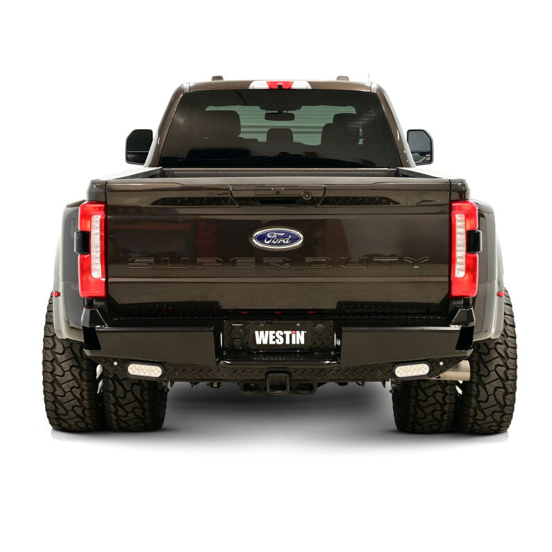 Westin 58-341205 HDX Bandit Rear Bumper for 2023-2026 Ford F-250 / F-350 / F-450 / F-550/600 Black