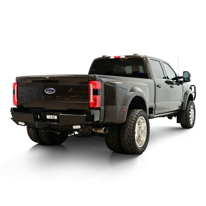 Westin 58-341205 HDX Bandit Rear Bumper for 2023-2026 Ford F-250 / F-350 / F-450 / F-550/600 Black