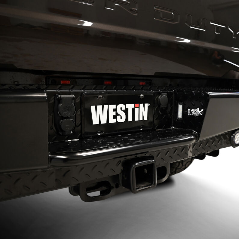 Westin 58-341205 HDX Bandit Rear Bumper for 2023-2026 Ford F-250 / F-350 / F-450 / F-550/600 Black