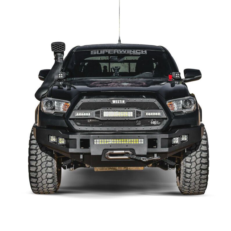 Westin 58-411045 Pro-Series Front Bumper for 2016-2023 Toyota Tacoma Textured Black