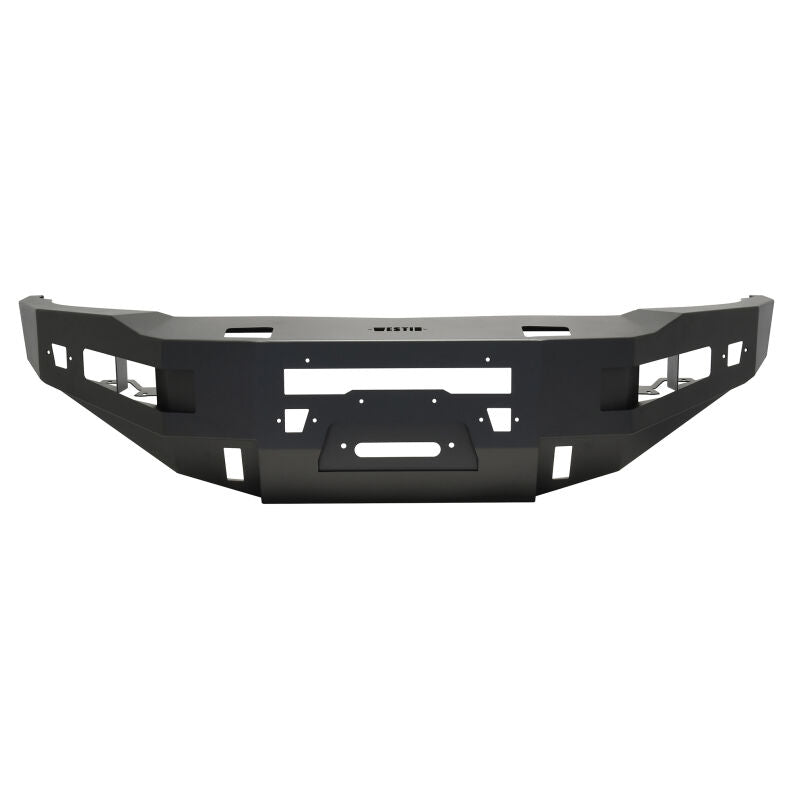 Westin 58-411165 Pro-Series Front Bumper for 2015-2019 Chevrolet Silverado 2500/3500 Textured Black