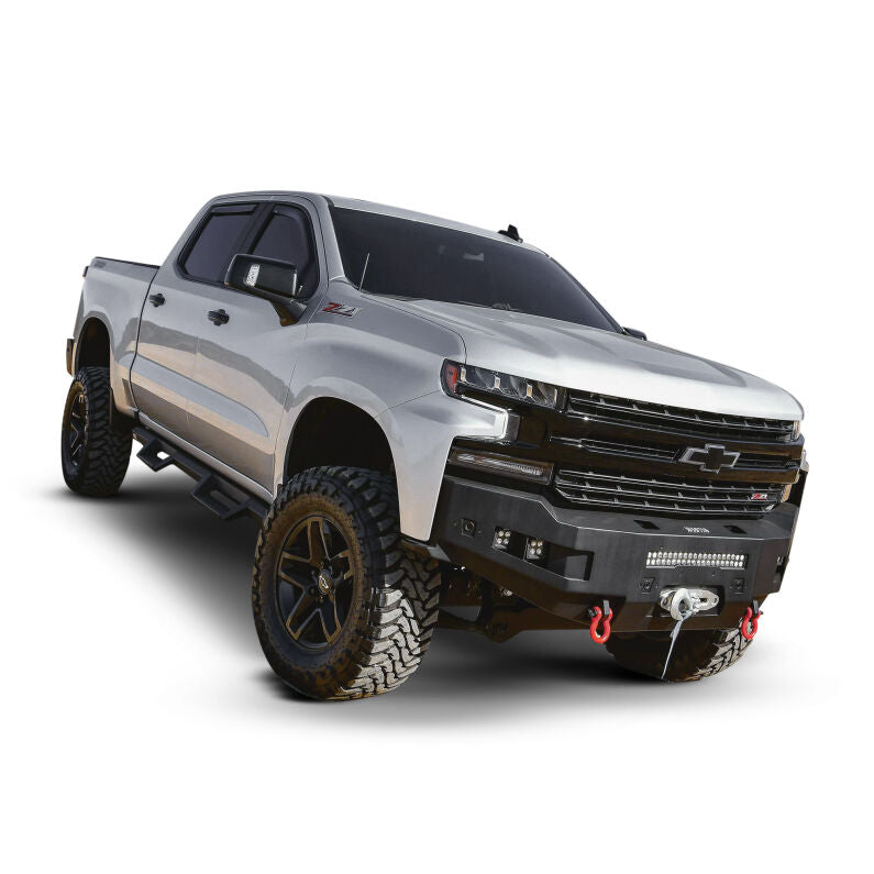 Westin 58-411215 Pro-Series Front Bumper for 2019-2022 Chevrolet Silverado 1500 Textured Black