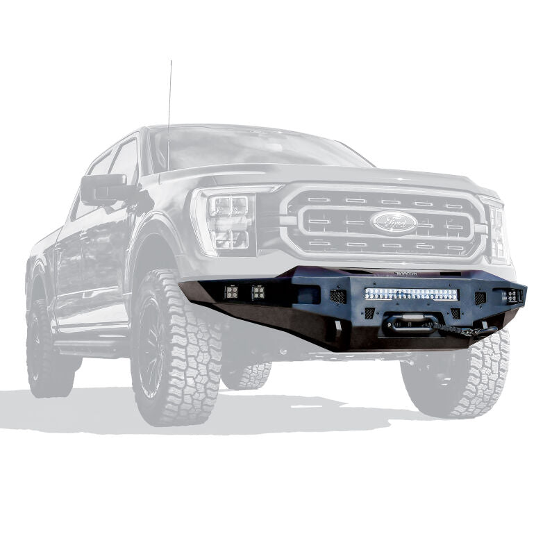 Westin 58-411245 Pro-Series Front Bumper for 2021-2023 Ford F-150 Textured Black