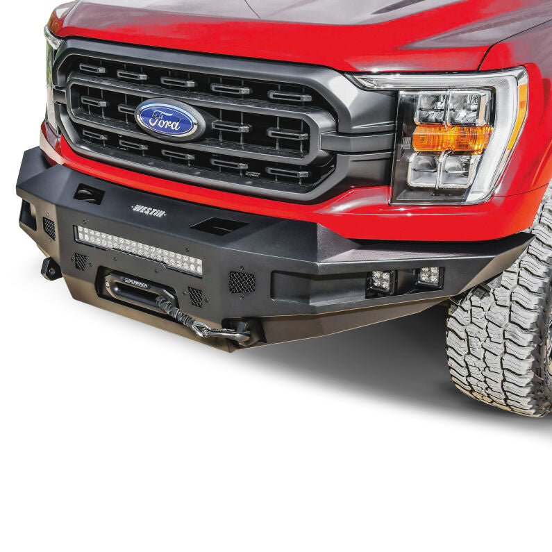 Westin 58-411245 Pro-Series Front Bumper for 2021-2023 Ford F-150 Textured Black