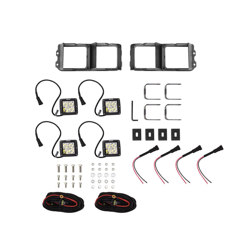 Westin 58-41195 Pro-Mod Front Bumper for 2010-2018 Dodge Ram 2500/3500 Textured Black