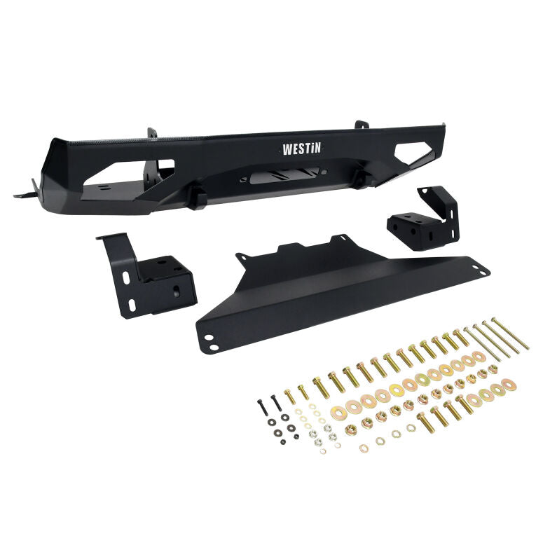 Westin 58-412785 Pro-Series Mid Width Front Bumper for 2024-2026 Toyota Tacoma Textured Black