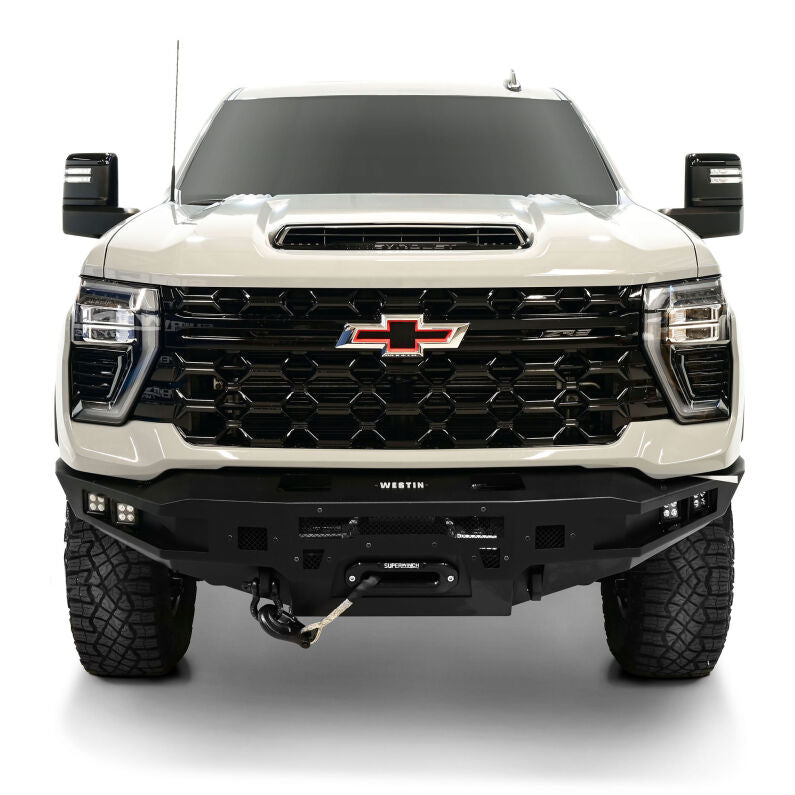 Westin 58-414215 Pro-Series Front Bumper for 2024-2026 Chevrolet Silverado 2500/3500 Textured Black