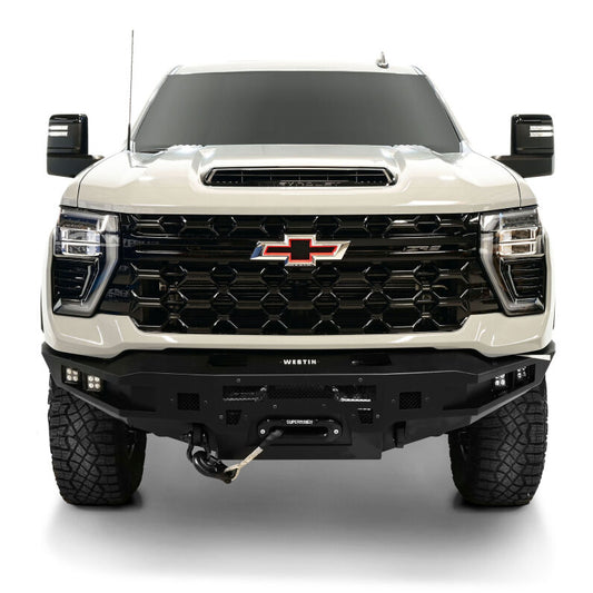 Westin 58-414215 Pro-Series Front Bumper for 2024-2026 Chevrolet Silverado 2500/3500 Textured Black